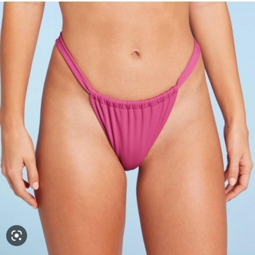 Shade & Shore Ultra High Leg Ultra Cheeky Pink NWT